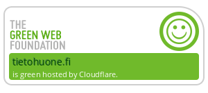 Tietohuoneen verkkosivut ovat vihreitä